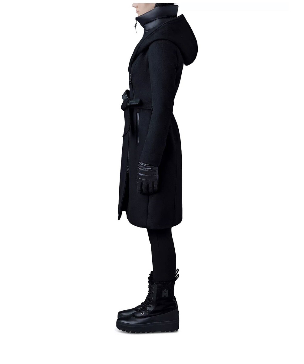 【MACKAGE】SHIA☆2in1 ダブルフェイスコート マッカージュ】SHIA 2-in-1 ダブルフェイスウール＆ダウンビブ