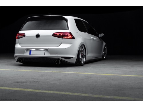 Heckwischerabdeckung Glasstopfen ECHT GLAS Clean Golf 7 R Line GTI Heckscheibe  - Afbeelding 1 van 3