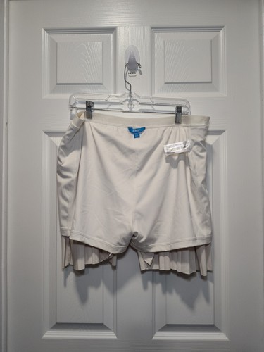 Jupe athlétique plissée blanche Prince Pickleball Cloud femme taille XXL neuve avec étiquette - Photo 6/8