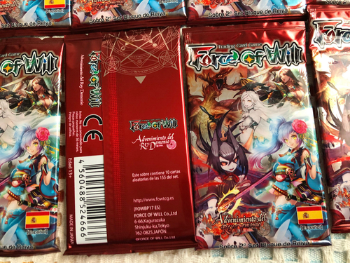 10 SOBRES NUEVOS DE FORCE OF WILL -ADVENIMINETO REY DEMONIO- FOW - NUEVOS - Imagen 2 de 2