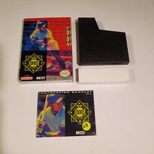 Bo Jackson Baseball (Nintendo NES, 1991) ☆ Authentic ☆ BOX & MANUAL ☆