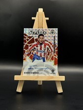 2020-21 Panini Mosaic La Liga Diego Simeone Auto Mosaic Prizm Scripts Atletico