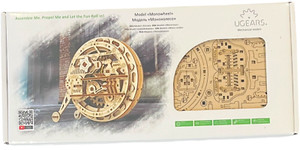 UGEARS Mechanical Wooden 3d Puzzle Model Monowheel Construction Set
