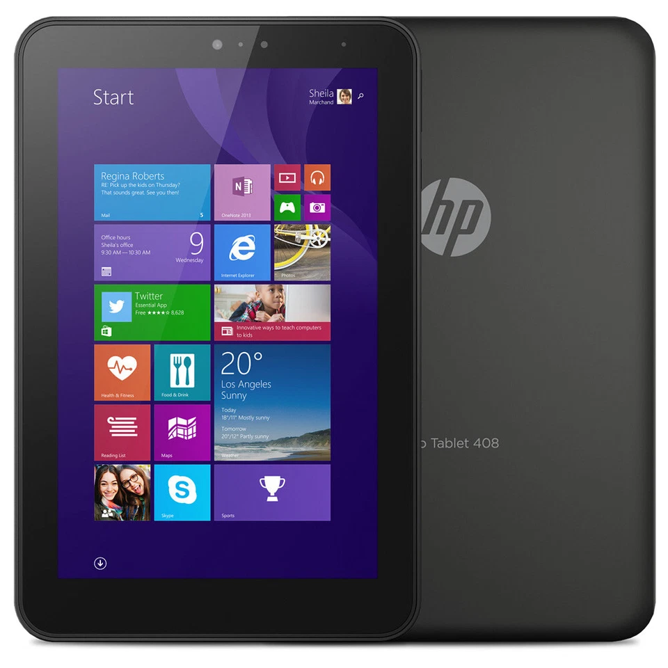 HP Pro Tablet 408 8 Zoll - Intel Quad Core - 32GB - SIM-Slot - WiFi - Windows - Bild 4 von 4