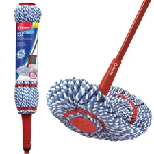 MicroTwist™ Twist Mop, Microfiber with 99% Bacteria Removal