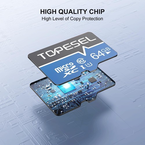 64GB Micro SD Card Memory Cards SDHC Class 10 U1 For Camera/Drone/Dash Lot - Picture 5 of 16