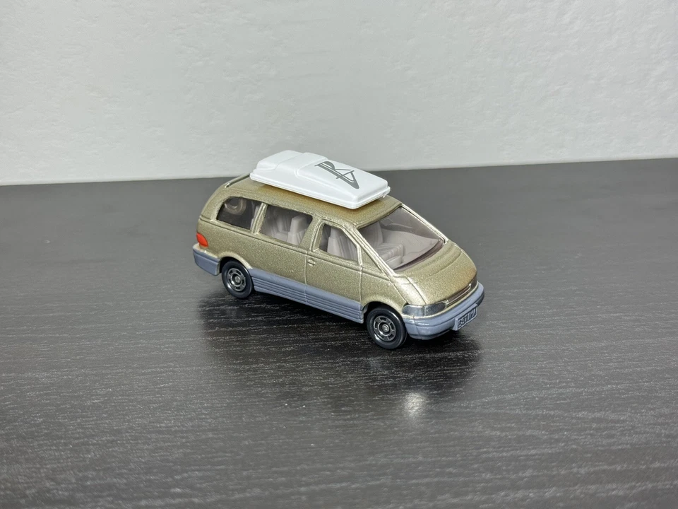 Vendedor dos EUA Tomica Tomy No. 99 Toyota Estima Previa com caixa de teto RV Box Set Edition - Imagem 2 de 4