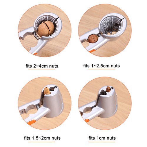Apri Noce Multifunzione Resistente Pinza Dado Pecan Pecan Peeler Strumento di Apertura - Foto 7 di 9