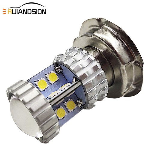 1PC Bianco brillante P26S 3030 20LED Lampadina anteriore per faro da moto 10-30V - Imagen 1 de 6