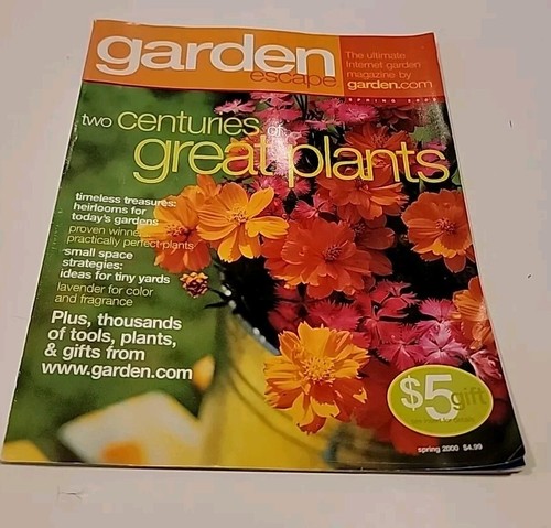 Garden Escape Magazine Spring 2000 Two Centuriew Of Great Plants Garden.com - Imagen 2 de 5