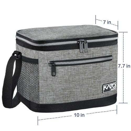 Insulated Lunch Bag Leakproof Thermal Bento Cooler Tote for Women and Men Kids - Picture 9 of 82