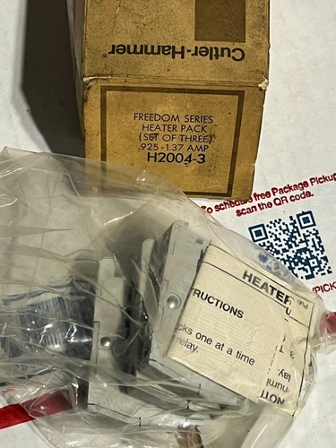 eaton h2004-3 nos poor packaging box of 3pcs