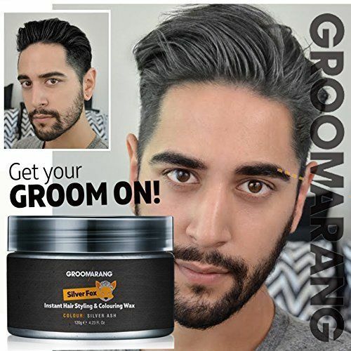 Silver Grey Hair Wax Colour Dye Mens Temporary Groomarang Silver Fox 120gm 5060401358082 | eBay Silver Grey Hair Wax Colour Dye Mens Temporary Groomarang Silver Fox 120gm 5060401358082 | eBay