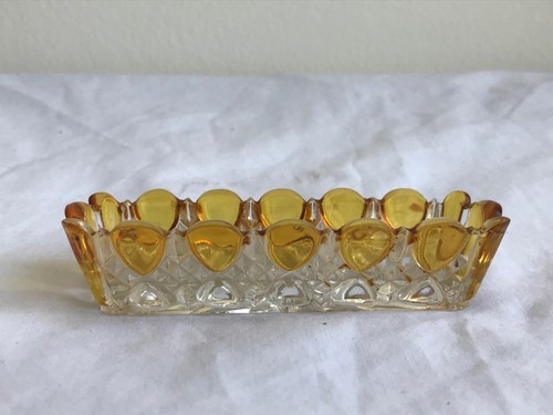 Pair of French Val Silambert Belgique Crystal Candy Dishes - Picture 1 of 10