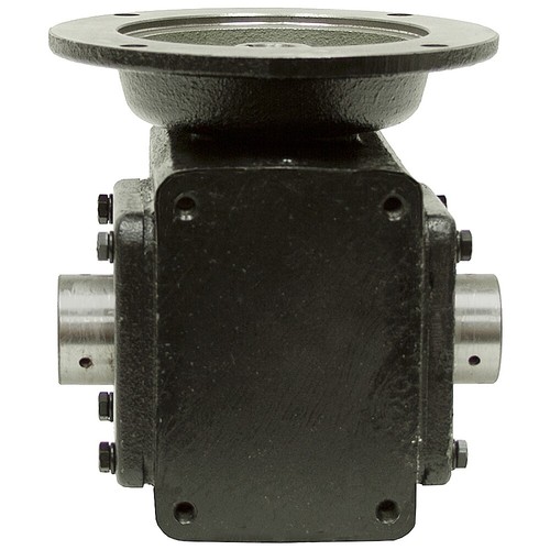 5:1 Right Angle Cast Iron Worm Gear Reducer 2.83 HP 56C Hollow Output Worldwide - Picture 3 of 3