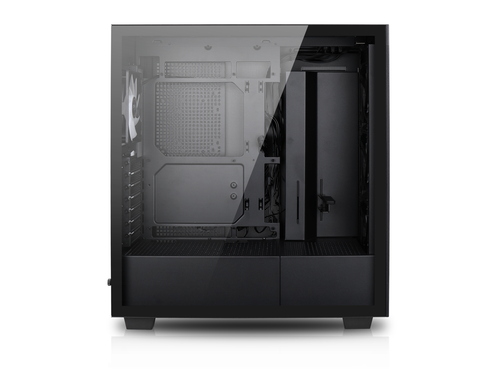 Rosewill Helium Flow Black Mid Tower Computer Gaming Case, TG & Mesh Panel, ATX, - Picture 4 of 12