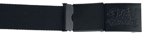 Ozzy Osbourne Black Sabbath Canvas Web Belt with Buckle Heavy Metal NEW - Picture 3 of 4