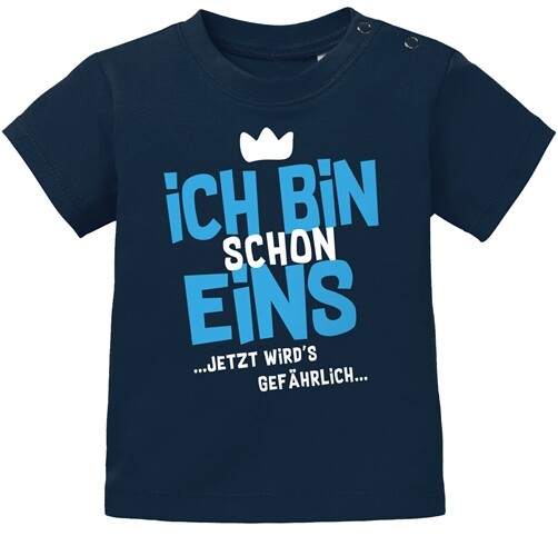 Baby T Shirt 1 Geburtstag Spruch Ich Bin Schon 1 Jetzt