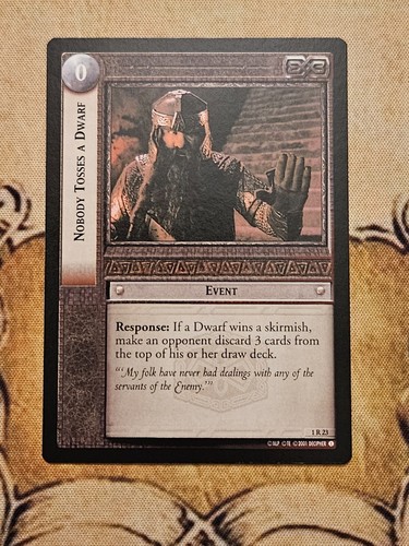 Herr der Ringe LOTR TCG Fellowship Of The Ring Rares *Wählen Sie Ihre Karte* - Bild 8 von 122