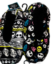 Disney Slippers Nightmare Before Christmas 2 Pk Woman's Jack Skeleton 7-9.5