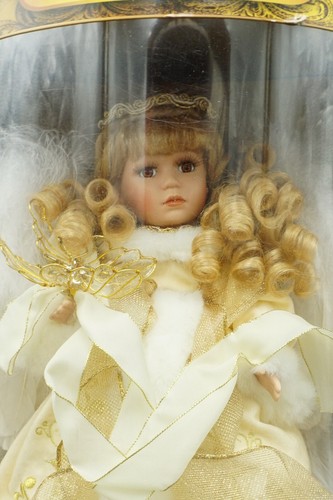 NIB Genuine Fine Bisque Porcelain Collectors Choice Doll Limited Edition Vintage - Picture 2 of 8