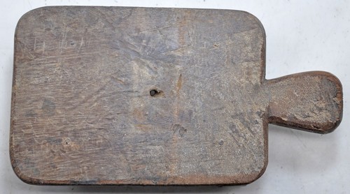 Wooden Service Tray on Wheels Hand Crafted Rustic Salvage Old Wood - Picture 7 of 8