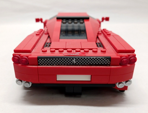 Lego Racers 8652~Assembled Red Enzo Ferrari 1:17 Retired 2009~Please See Photos - Picture 6 of 16