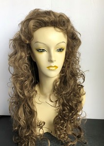 Tony Of Beverly Wig Extra Long Curly Hair 12 Light Gold Brown