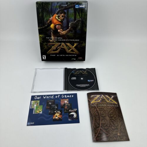 Zax The Alien Hunter PC Spiel Big Box 2001 komplett mit Handbuch Vintage Shooter - Bild 2 von 24