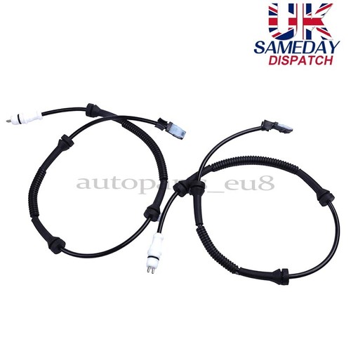 2PCS 13117289 Front ABS Wheel Speed Sensor For Vauxhall Vivaro Renault Trafic - Picture 4 of 6