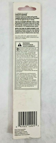 Taladro de mampostería en espiral rápida Vermont American 14025 5/16 X 6 broca un paquete único - Imagen 2 de 3