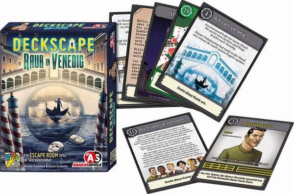Thumbnail - Abacusspiele - Deckscape - Raub In Venedig