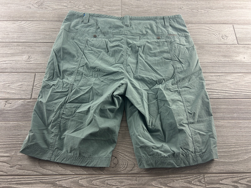 Royal Robbins Men's Shorts Green Olive 10" Inseam Hiking Climbing Outdoors - Picture 3 of 9