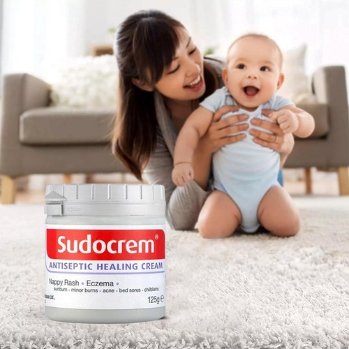 Sudocrem Antiseptische Heilcreme 125 g zur Reparatur von Windelausschlag-Ekzemen - Bild 4 von 9