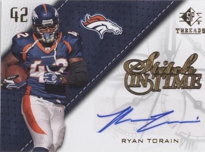 2009 SP Threads Ryan Torain #SIT-RT - 1 of 2
