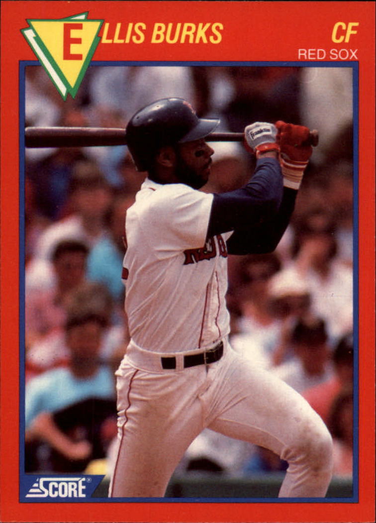 1989 Score Hottest 100 Stars Baseball Card #43 Ellis Burks
