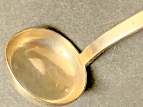 VERY SMALL STERLING LADLE 1 1/8 WIDE - Picture 6 of 6