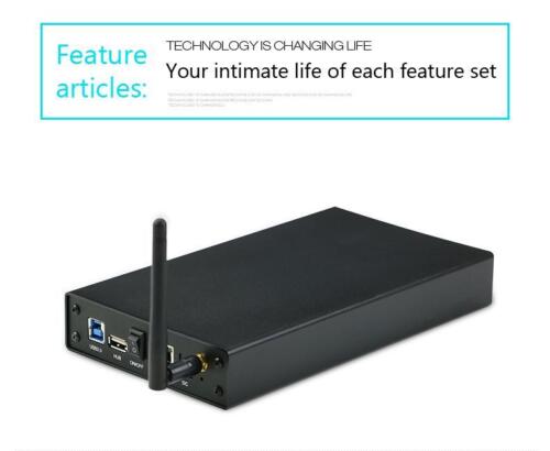 3.5" Wi-Fi External Hard Drive Intelligent Routing USB 3.0 Desktop HDD Enclosure - Picture 6 of 12