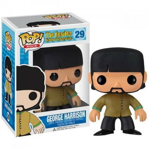 FUNKO POP ROCKS THE BEATLES YELLOW SUBMARINE #29 GEORGE HARRISON VINYL 🌏 ROCK