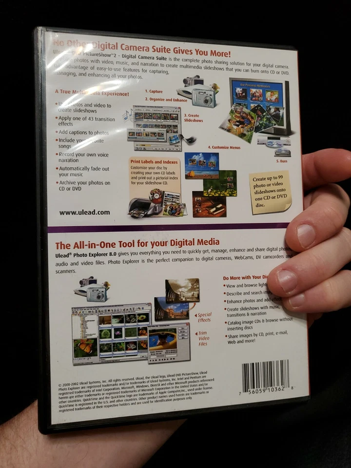 Ulead DVD PictureShow 2 / Photo Explorer 8 for Windows - 2 Pack - Image 2 of 4