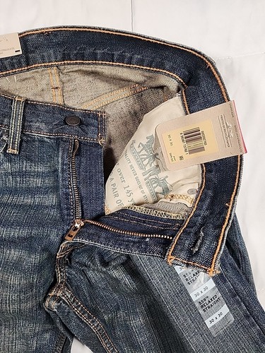 30x30 Men's Levi's 559 jeans Relaxed Straight Fit R Style # 00559-2765 Blue - Picture 9 of 16