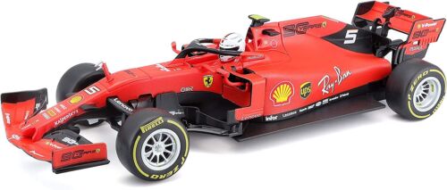 2.4Ghz Radio Control 1/24 F1 Ferrari SF90 2019 #5 Sebastian Vettel RC Car RTR - Picture 2 of 4