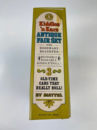 Mattel Kiddles'n Kars Antiguo Fair Set Rosemary Roadster 1969 #3806 NUEVO EN CAJA - Imagen 7 de 9