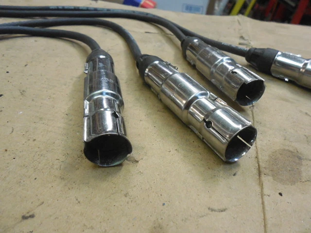 Juego de 4 cables de bujía Spiro Mag 7 mm silicona TEC de alto rendimiento Foto 4 de 4