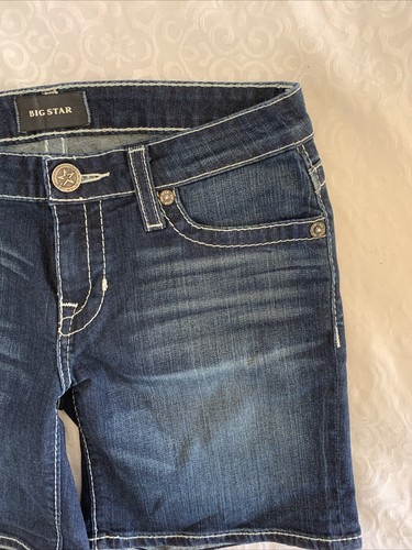 Women’s Size 27 Big Star Blue Denim Shorts - Picture 14 of 18