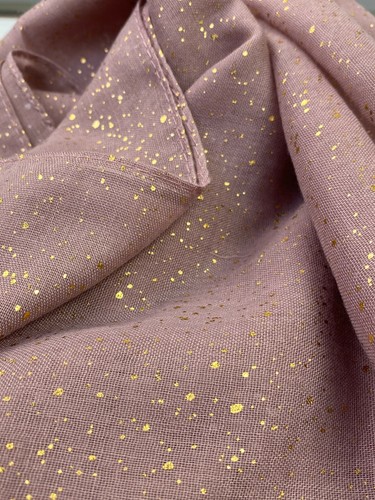 Shining Gold Dots Print Scarf Light Weight Christmas 90/180CM Pashmina - Picture 15 of 30