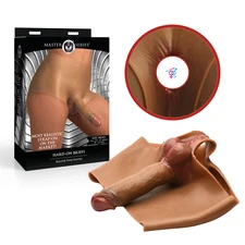 Hard-On Briefs Silicone Penis Panties Realistic Poseable Dong Adult Sex Toy - S 