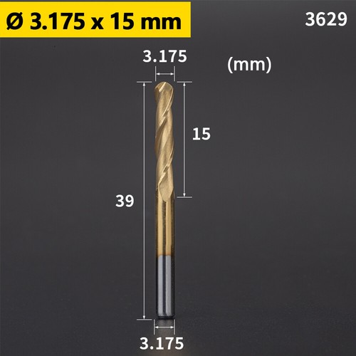 1/8" Shank TiN Coated Solid Carbide Ballnose 2 Flute Spiral End Mill for MDF CNC - Picture 26 of 28