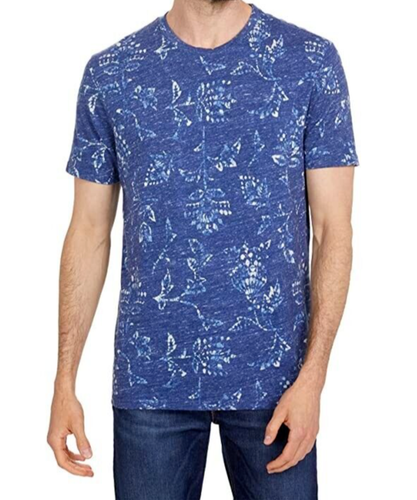 Lucky Brand Men's Batik Print Tee Cotton/Polyester/Linen Blend XL - Picture 6 of 11