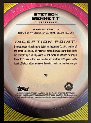 2022-23 Bowman University Inception Multi-Sport Base Cards - Pick A Card - Picture 64 of 122